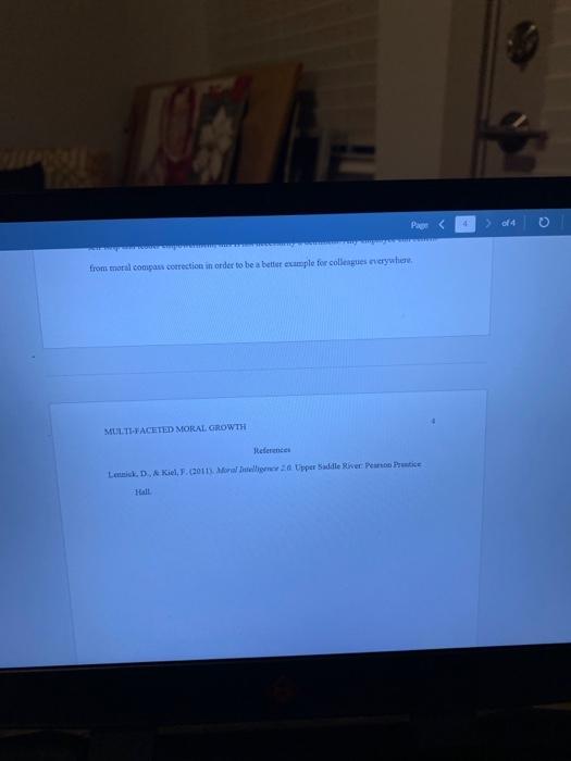 Does this wroting sample demonstrate acceptable