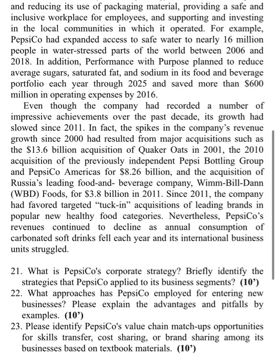 Section 2: Case analysis Case 1: Please read the