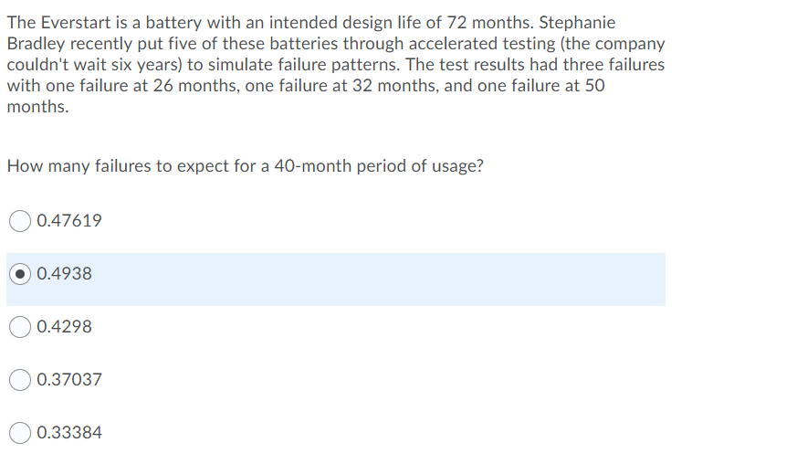 ANSWER ALL The Everstart is a battery with an