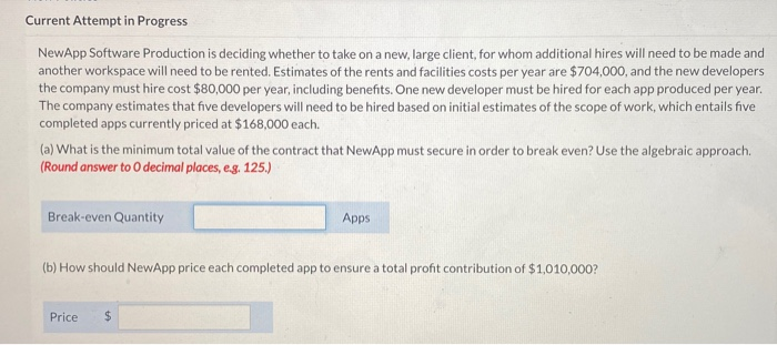 Current Attempt in Progress NewApp Software