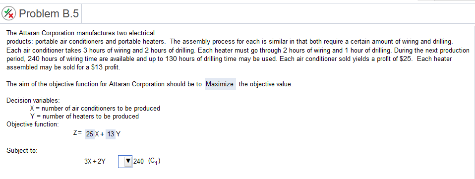 answer choices are < or > - - x Problem B.5 The