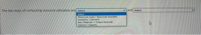and Select The two ways of computing resource