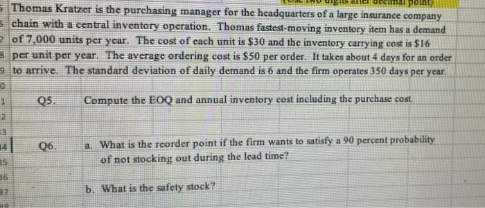 use the centroid method point) Thomas Kratzer is