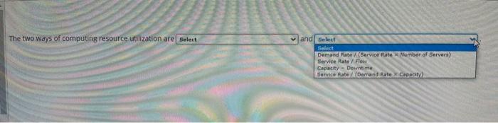 and Select The two ways of computing resource