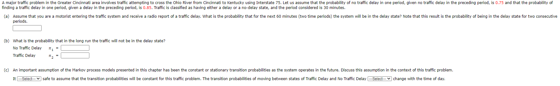 A major traffic problem in the Greater Cincinnati
