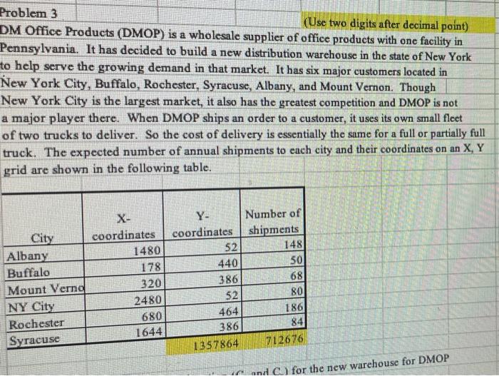 use the centroid method point) Thomas Kratzer is