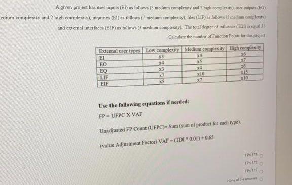 Which of the following is correct for programme