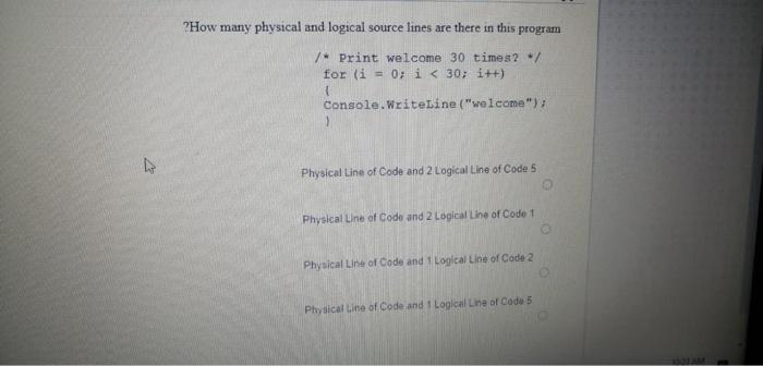 Which of the following is correct for programme