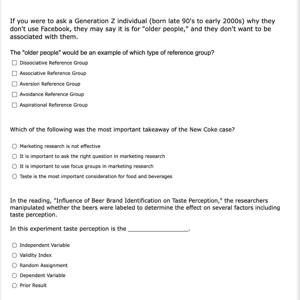 If you were to ask a Generation Z individual