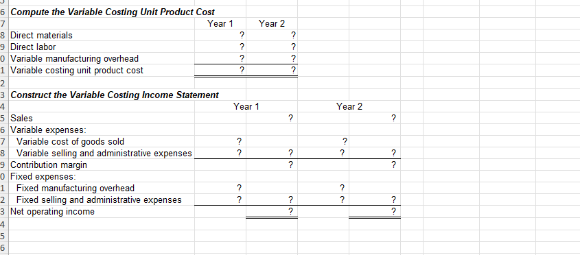 The Chapter 6 Form worksheet is to be used to