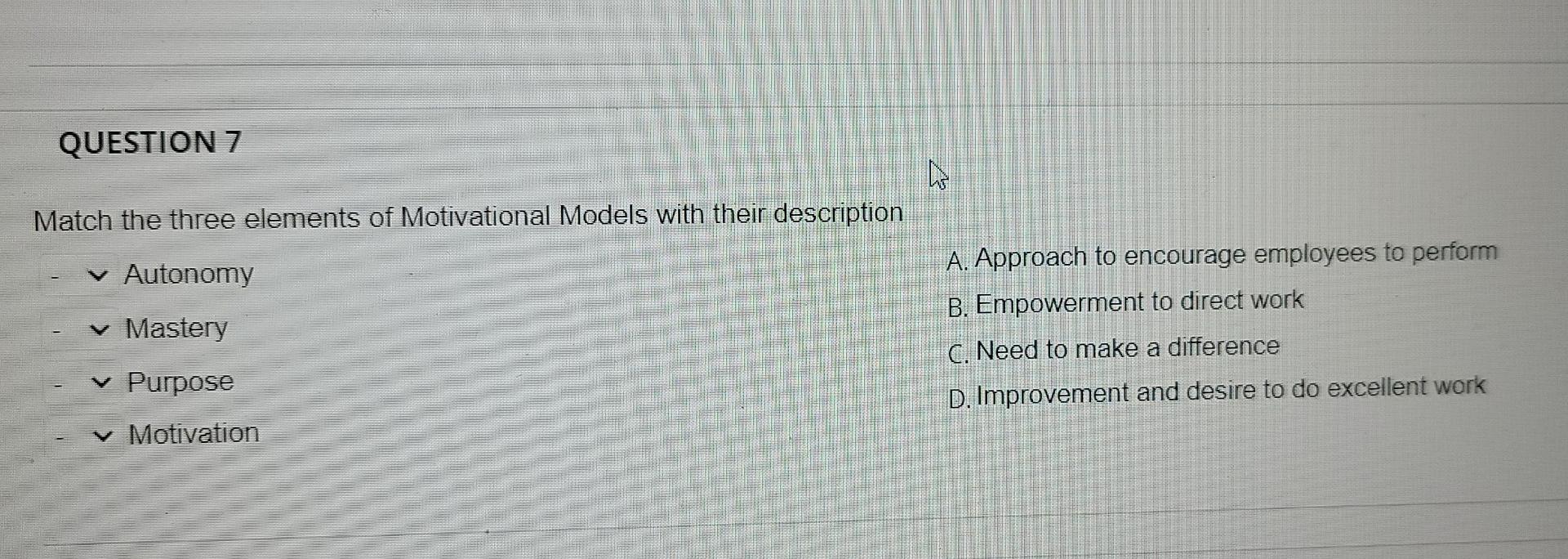 QUESTION 1 What is the first process involved in
