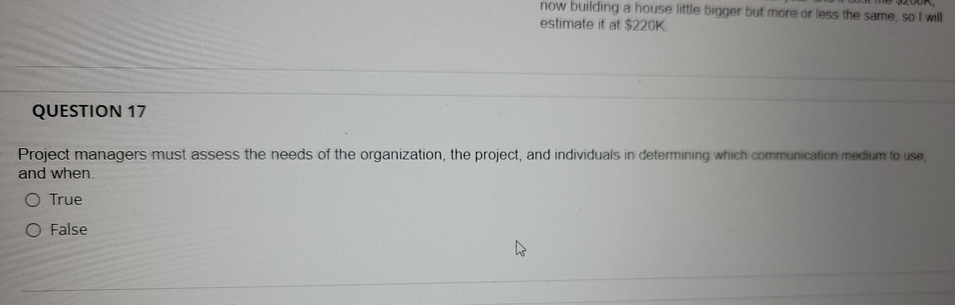 QUESTION 1 What is the first process involved in