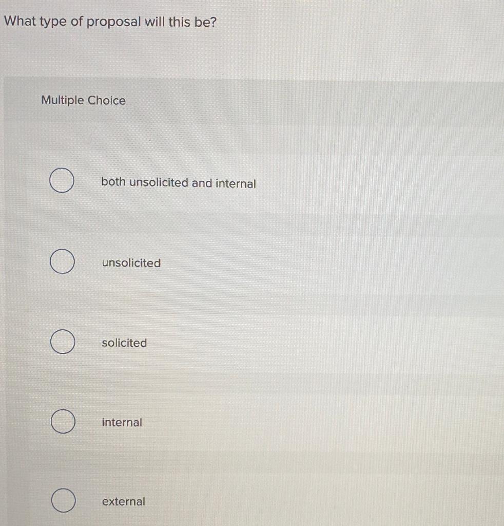 As Chapter 10 points out, proposal writing can be