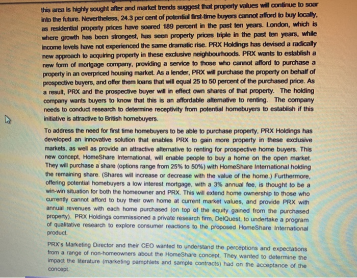 case study of marketing Case Study #2: HomeShare