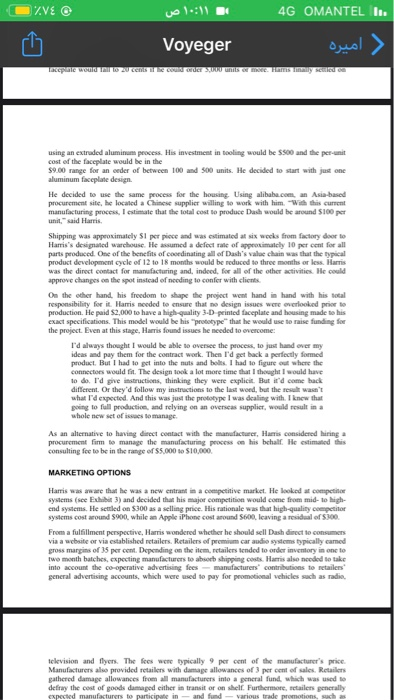 Evaluate how Harris has exploited the Dash