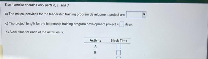 Roger Ginde is developing a program in supply