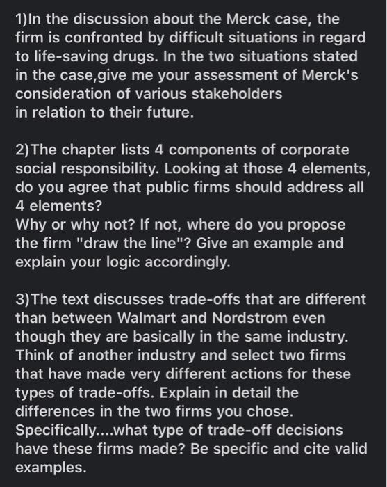 please answer all 3 answer asap 1) In the