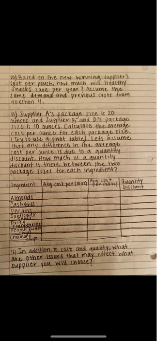 please show all work 4) Calculate the average