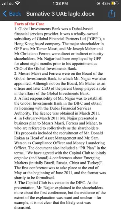 please if you can answer it very important al du