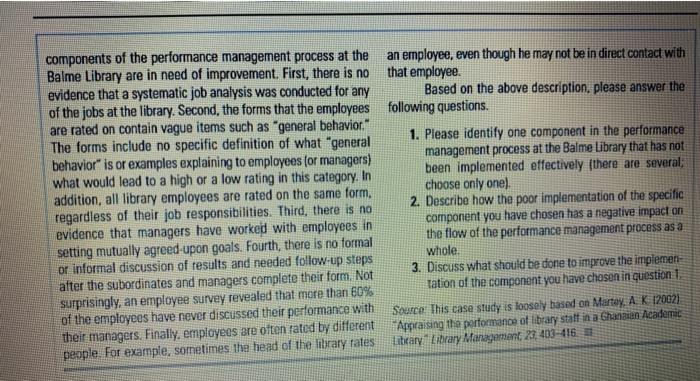 Performance Management at the University of Ghana