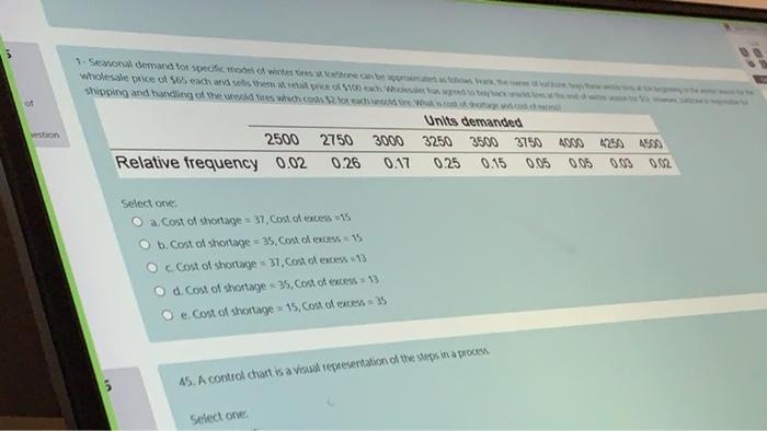 Qui 41 Not yet 29. in-control process is a
