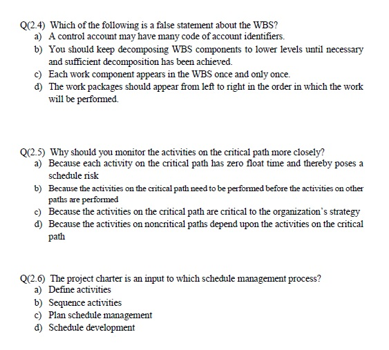 Q(1) Explain the similarities and the differences