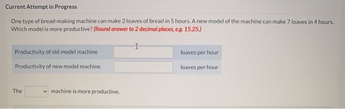 Current Attempt in Progress One type of