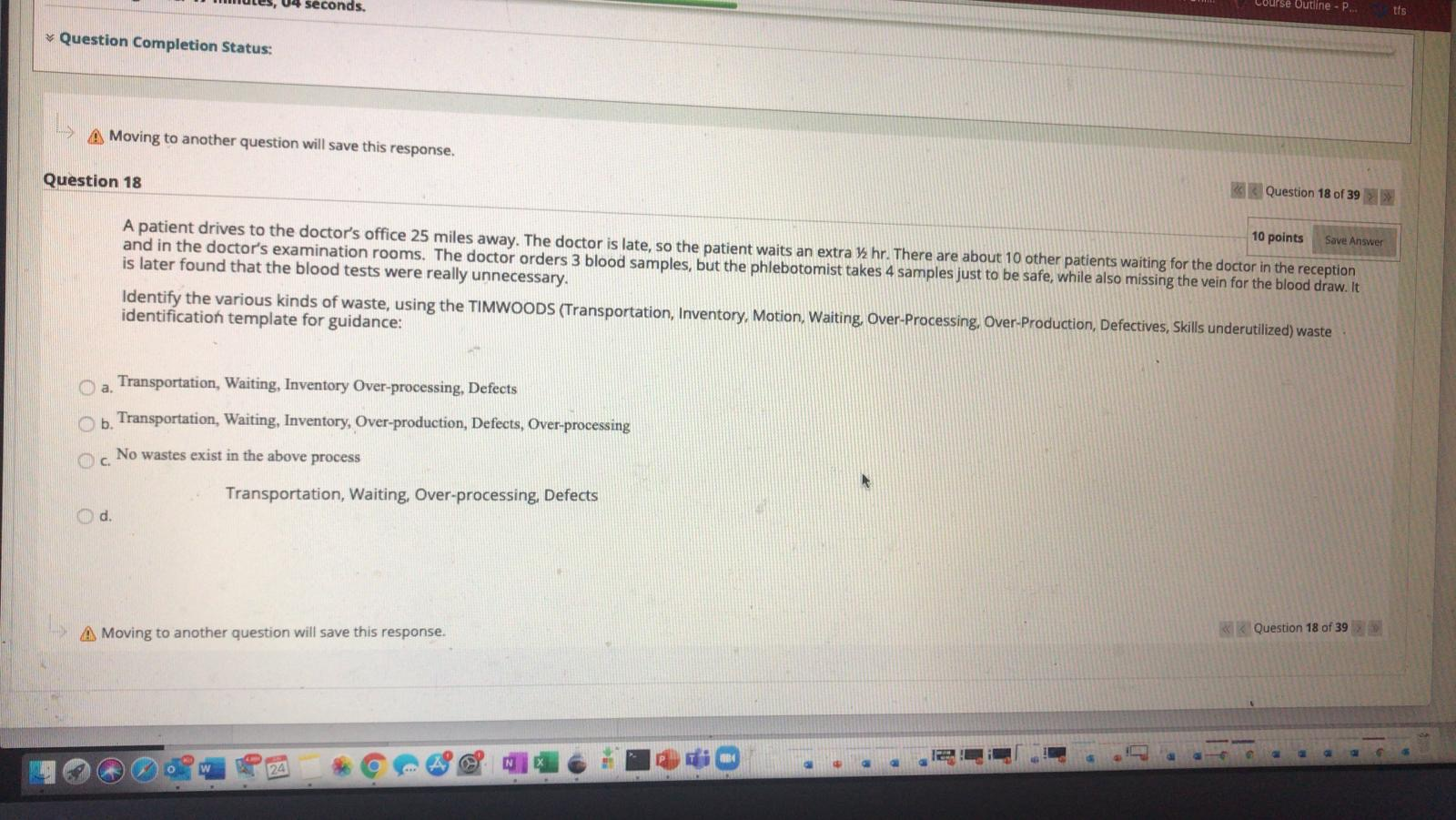 14 seconds. Course Outline - P... tis Question