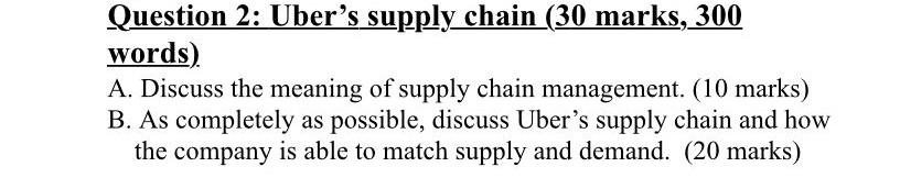 Uber: A Winning Strategy Uber effectively aligns