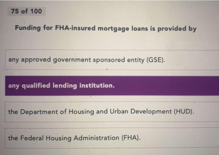 87 of 100 For which situation is an agent NOT