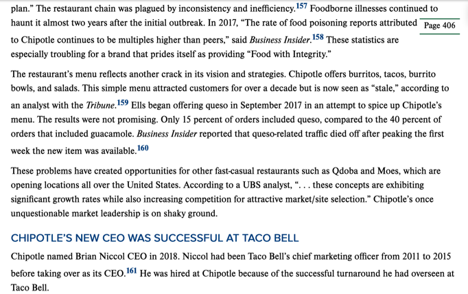 Mgt101 assignment 3 read the case Chipotle needs