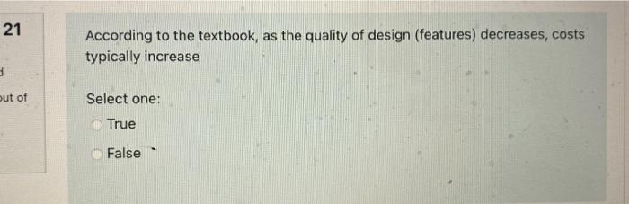 21 d out of According to the textbook, as the