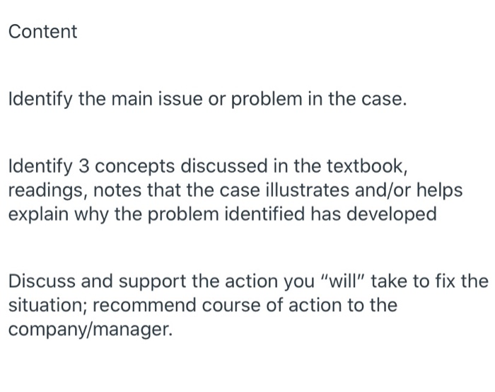 need help with a reponse from this case write a