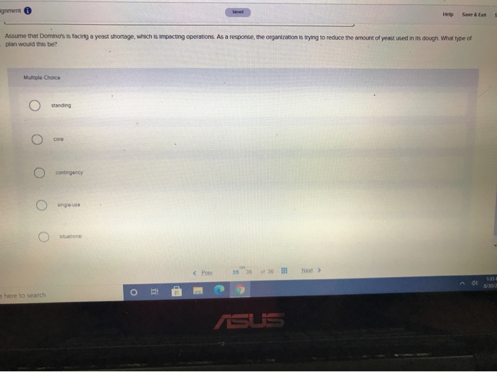 ignment Saved Save & E Assume that Domino's is
