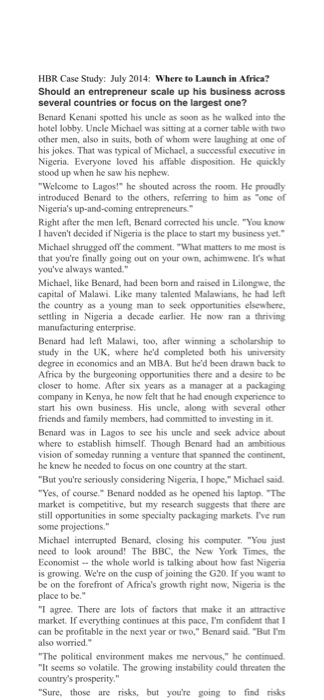 need help with a reponse from this case write a