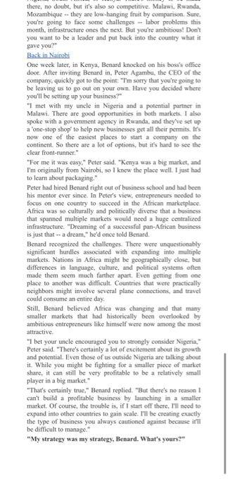 need help with a reponse from this case write a