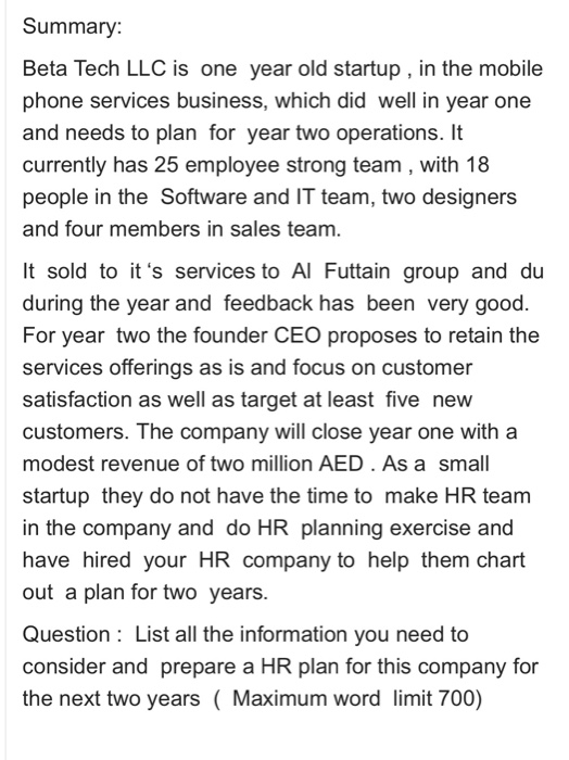 Subject : Human Resource management. *Turnitin*