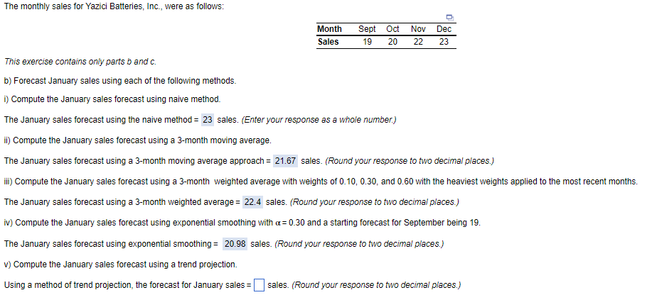 Can't figure out v or C. c) The method that can