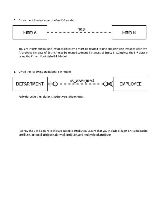 1. Whether or not an instance of an entity class