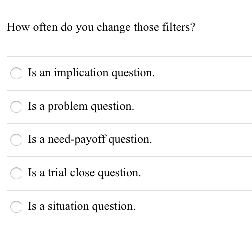 How often do you change those filters? Is an