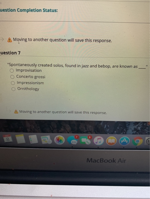 muestion Completion Status: Moving to another