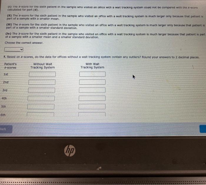 this is the excel data The average waiting time