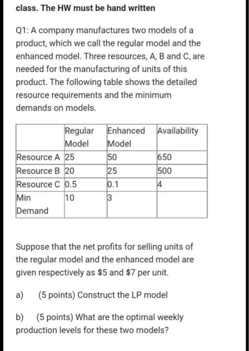 I want a paper solution, please, quickly, and the