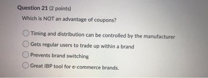 Question 19 (2 points) A reactive public