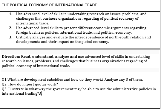 Subject: Environmental Management Note: Please