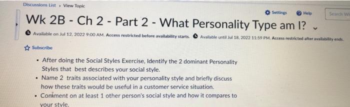 opration management Wk 2B - Ch 2 - Part 2 - What