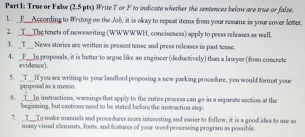 all 7 if possible please not sure if they are