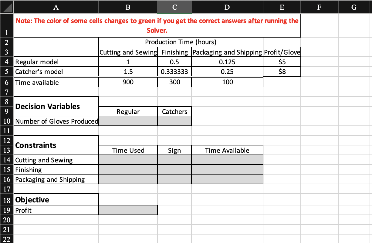 1. (50 points) Kelson Sporting Equipment, Inc.