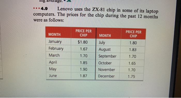 in excel with shown work. formulas needed ng