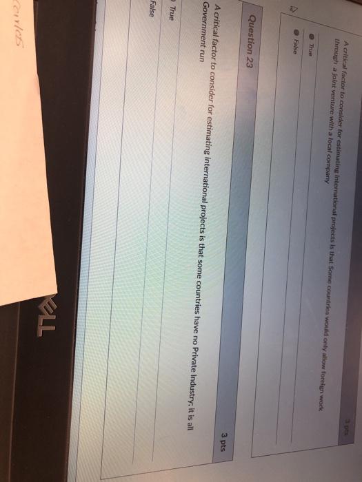 A critical factor to consider for estimating